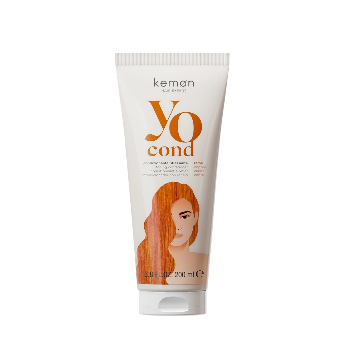 KEMON YO COND Odżywka koloryzująca Rame / miedź 200 ml